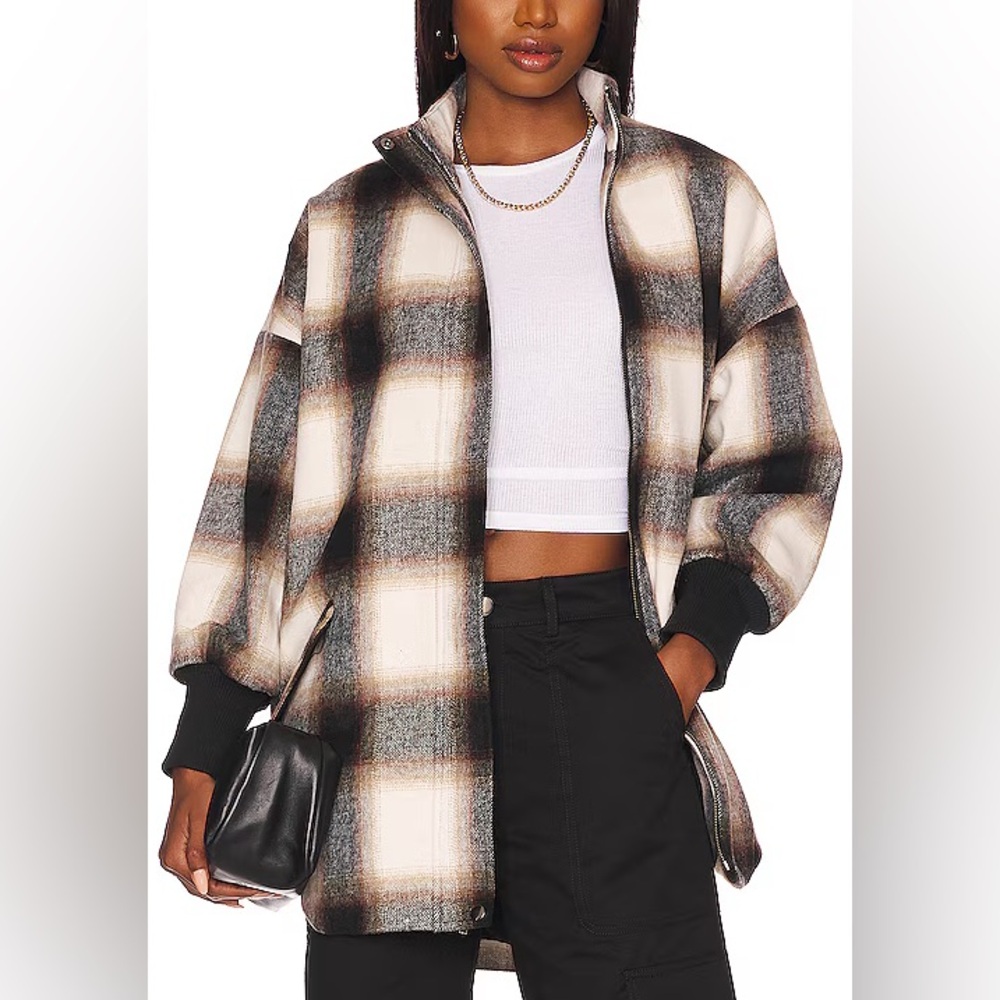 Steve Madden Plaid Harper Shacket